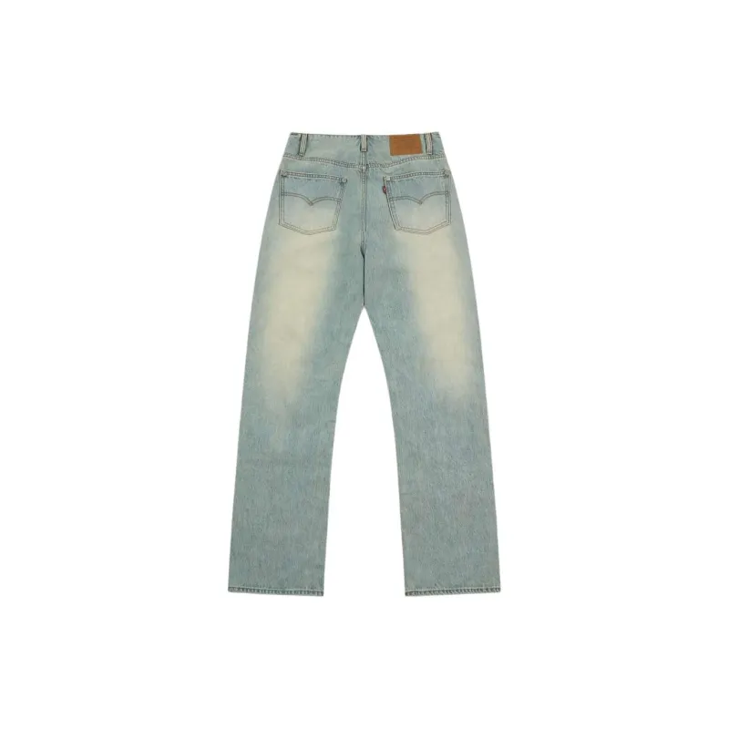 Good Bai X Levis GOOD BAI Collaboration Jeans Men Light Blue-1