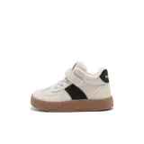 Beige Black[Thickened and Fleece-Lined]