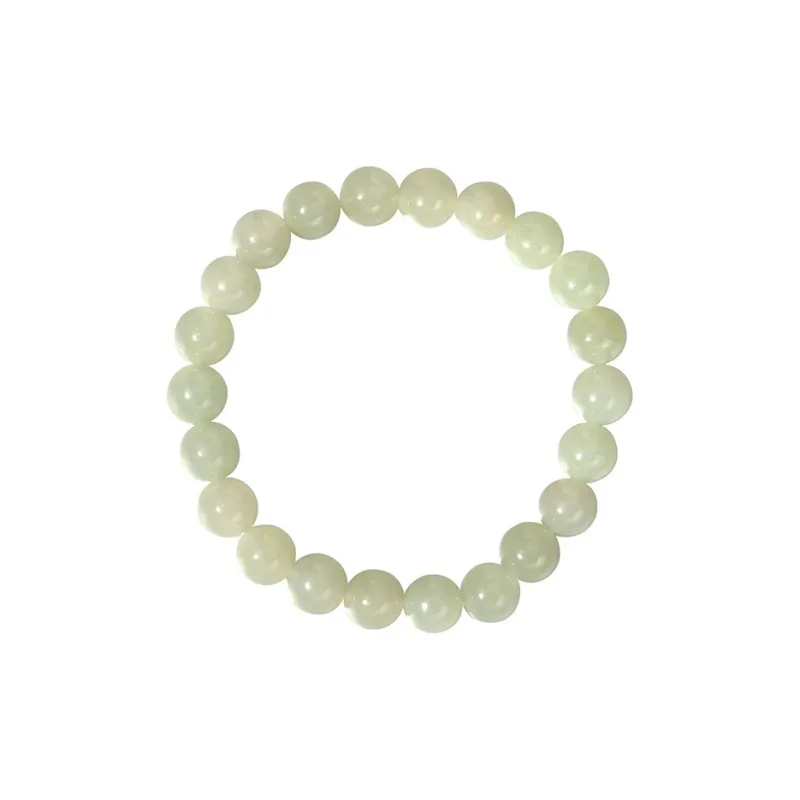 WEITIANXUAN Hetian Jade Bracelets White Jade/Pale Greenish White Jade Women's-7