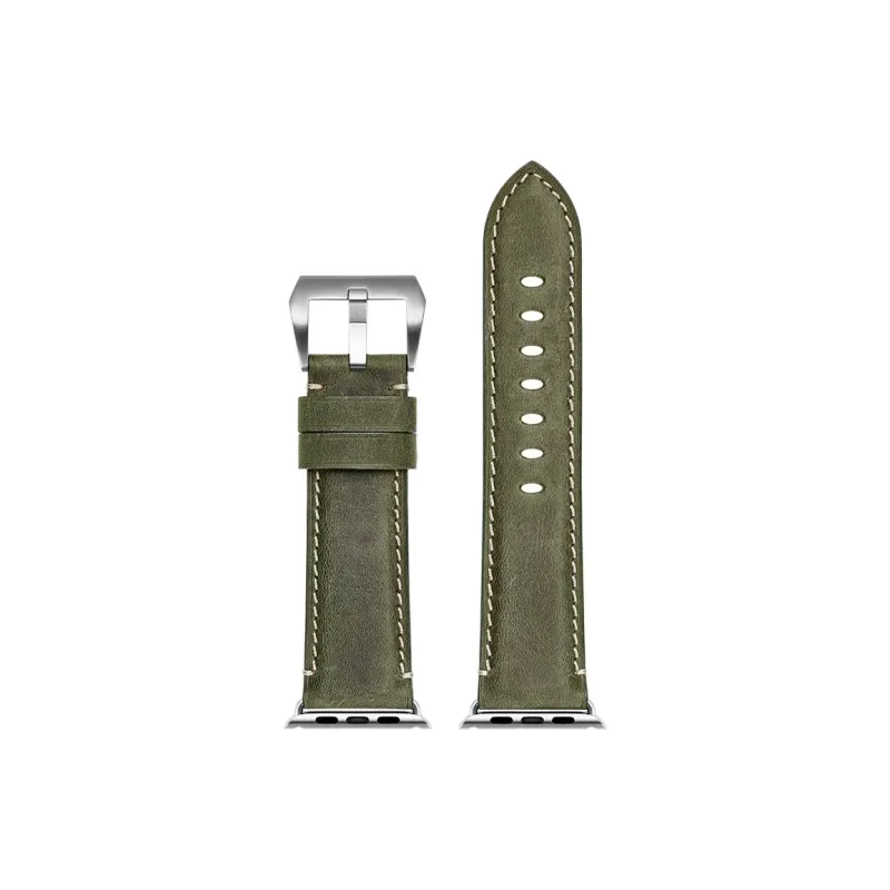 IStrap Apple Compatibility Watch Band 120+80mm Cowhide Leather Material-8