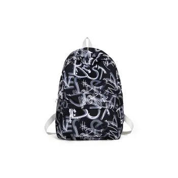 Kaka Tree Nylon Backpack Large Size Unisex
