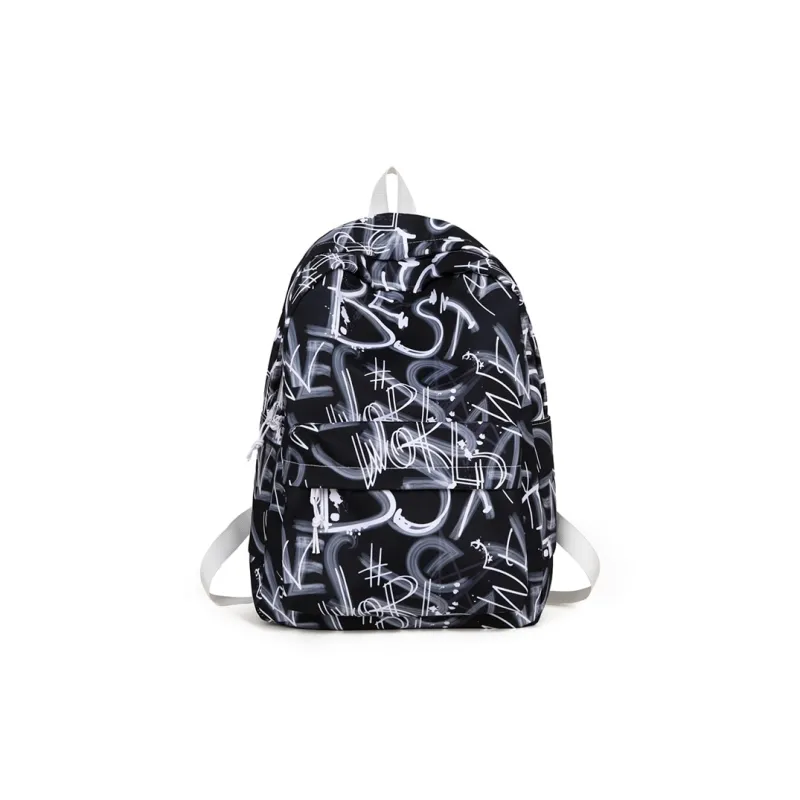 Kaka Tree Nylon Backpack Large Size Unisex-0