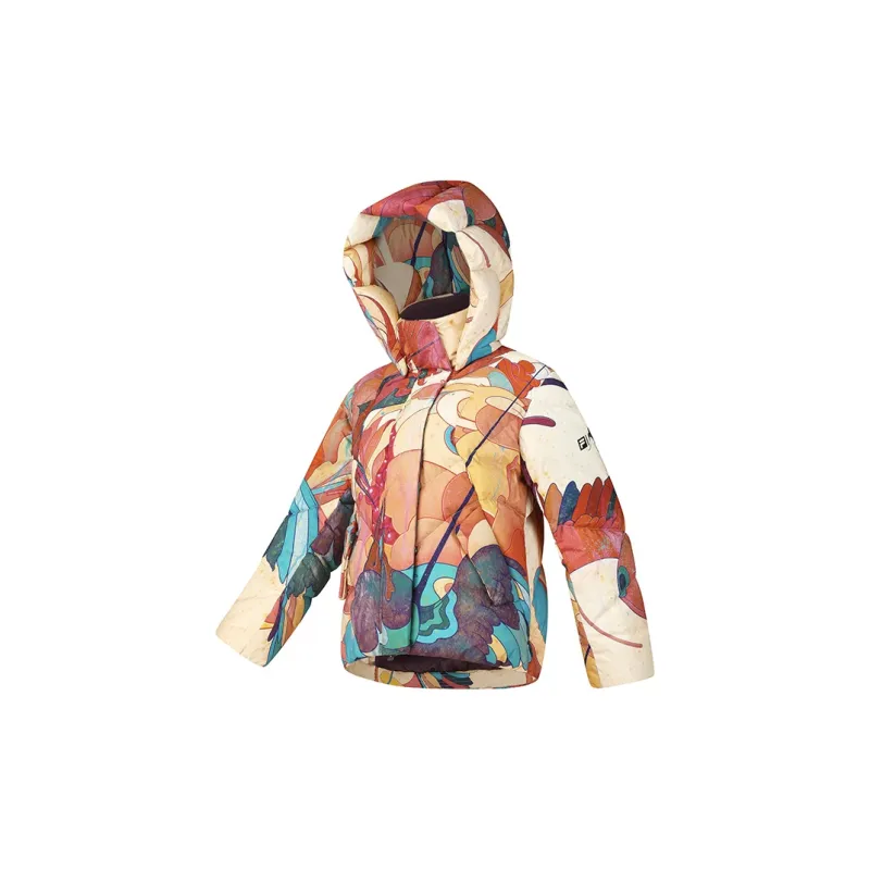 FILA Down Jacket Women's All Over Print-1