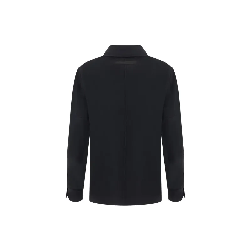 Ermenegildo Zegna Oasi Buttoned Straight Hem Shirt-1