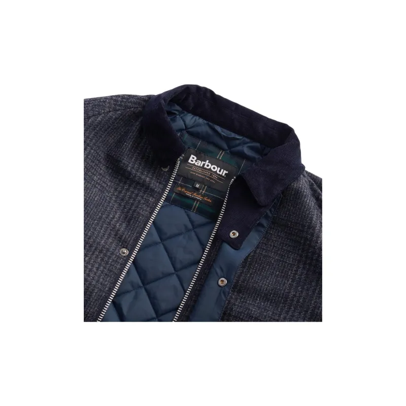 BARBOUR Puffer Jacket Men's Marine Blue-10