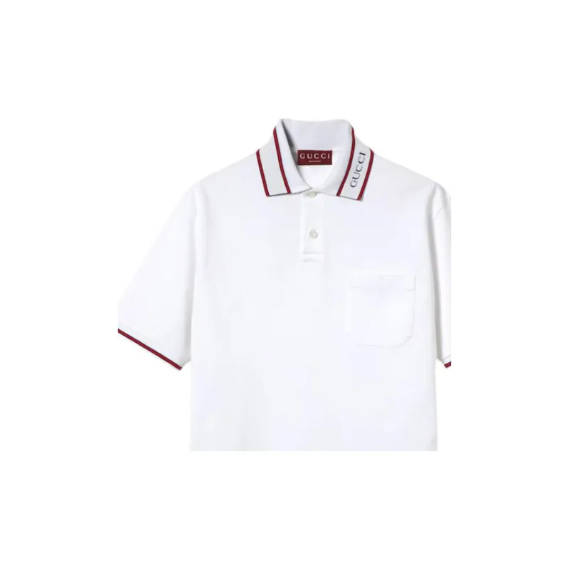 GUCCI SS24 Polo Shirt Women's White-2