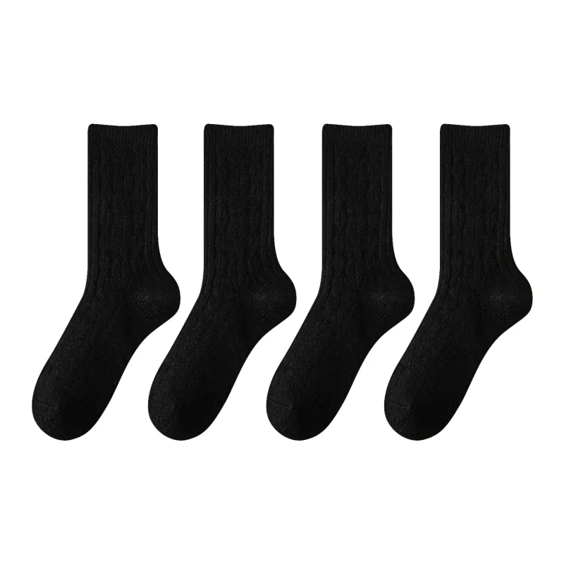 XXLLG Mid-Calf Socks Women's 4 Pack-10