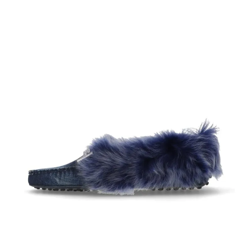 TOD'S Beanie Shoes Women's Blue-0