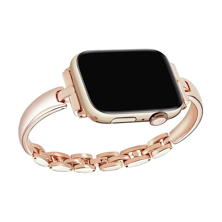 ZHENGGUANG Watch Band Apple Compatibility Stainless Steel Material-4