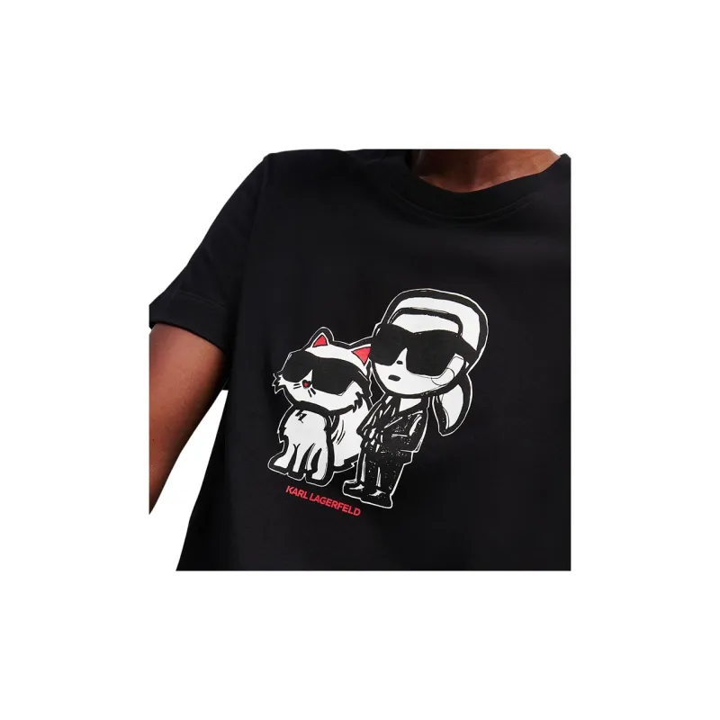 KARL LAGERFELD / Karl Lagerfeld Jeans Ikon Choupette T shirt-5