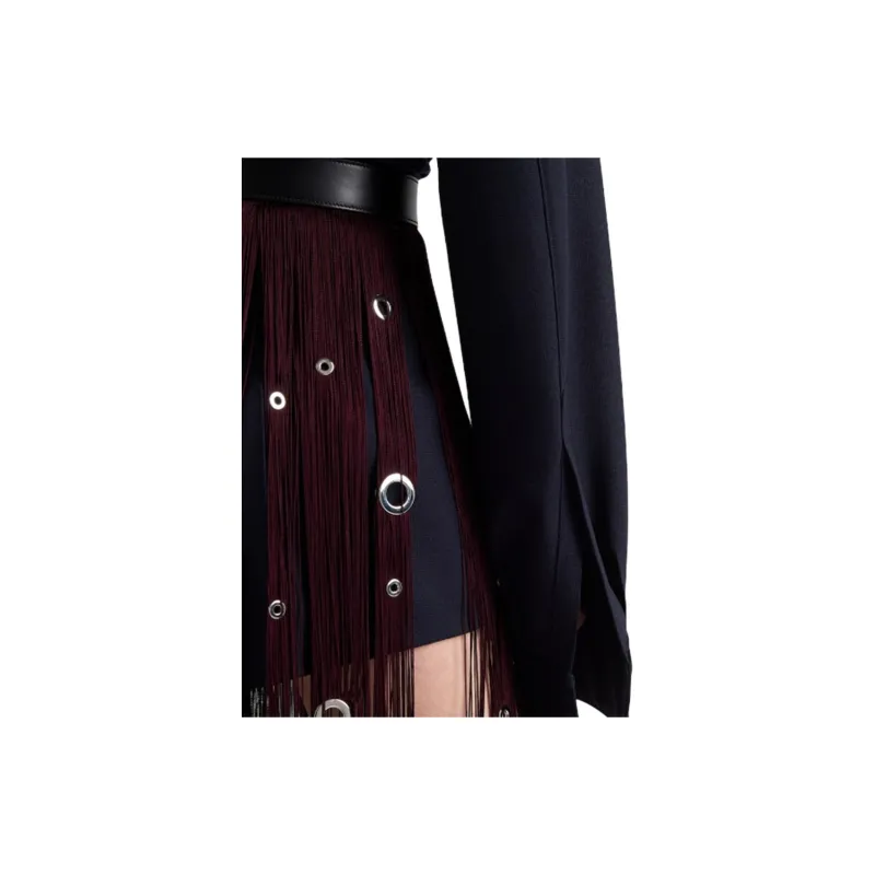 PRADA Pinstripe Single Breasted Shirt Jacket-7