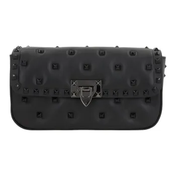 Valentino Garavani Rockstud Foldover Top Shoulder Bag