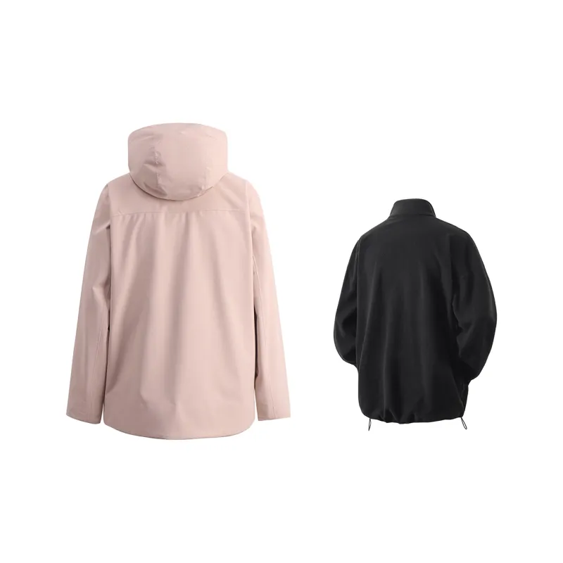 LIVINGTOWN Warm Breathable Water Resistant Windproof Windbreaker Jacket Unisex-29