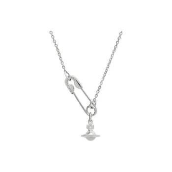 Vivienne Westwood Recycled Silver Necklaces Unisex Silver