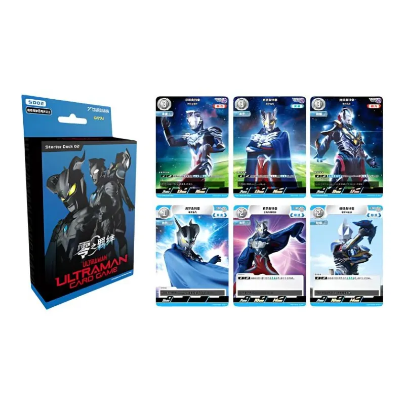 KAYOU Ultraman Transformation Card Pre Constructed Zero Bondage Battle Cards Whole Box-0