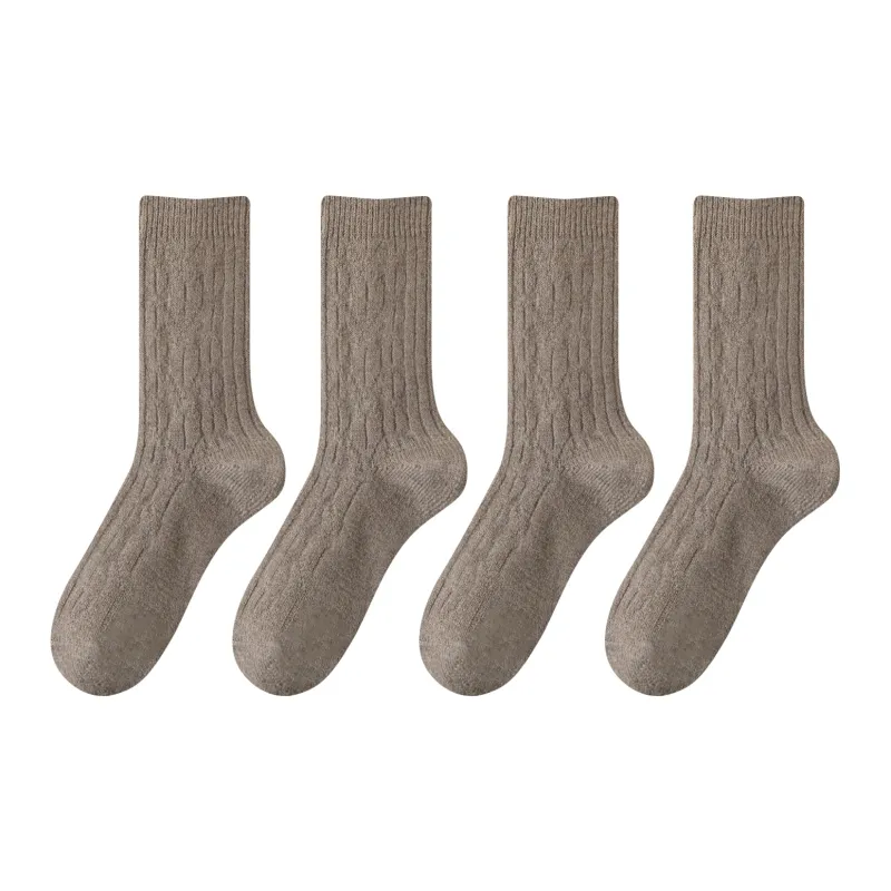 XXLLG Mid-Calf Socks Women's 4 Pack-8