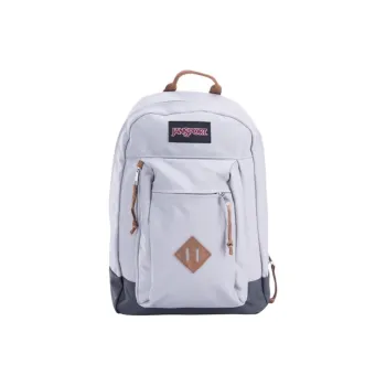 JanSport Polyester Laptop Bag Backpack Medium Size Unisex Gray