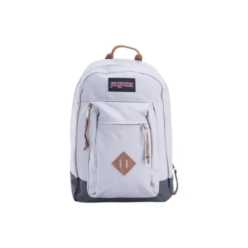 JanSport Polyester Laptop Bag Backpack Medium Size Unisex Gray