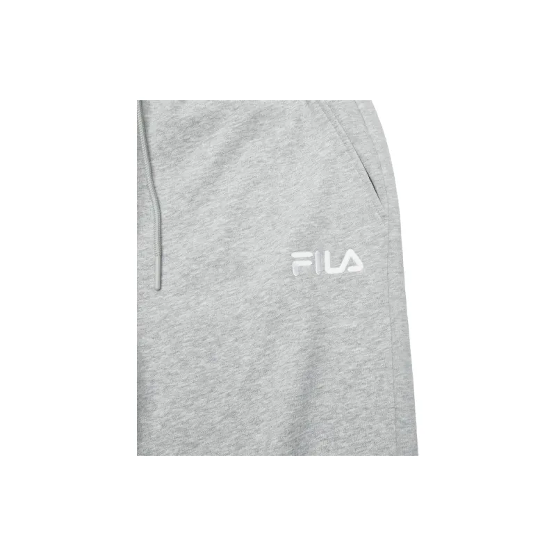FILA Knitted Sports Pants Women's Cloud Gray Heather Gray-2