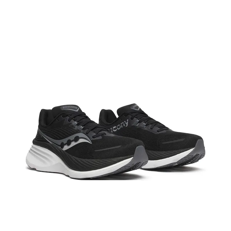 Saucony Anti Slip Wear Resistant Low Top Running Shoes Men's Black-1