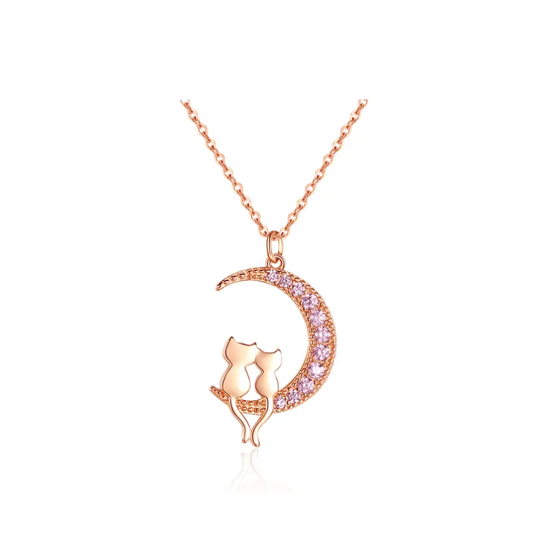 Chongqing Gold Store S925 Silver Necklaces Women's-0