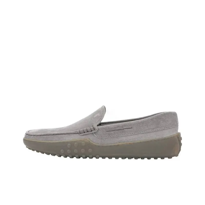 TOD'S Gommino Beanie Shoes Men's Gray-0