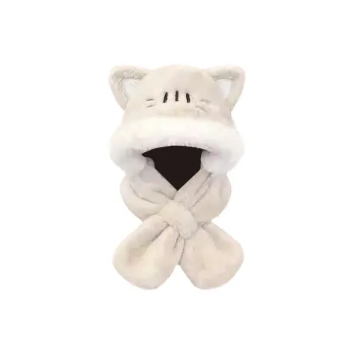 Yalu Polyester Hoods & Plush Hats Unisex
