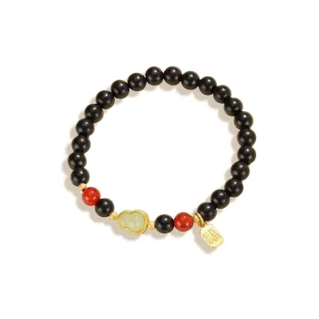 BNNYW Ebony Wooden Bracelets Unisex