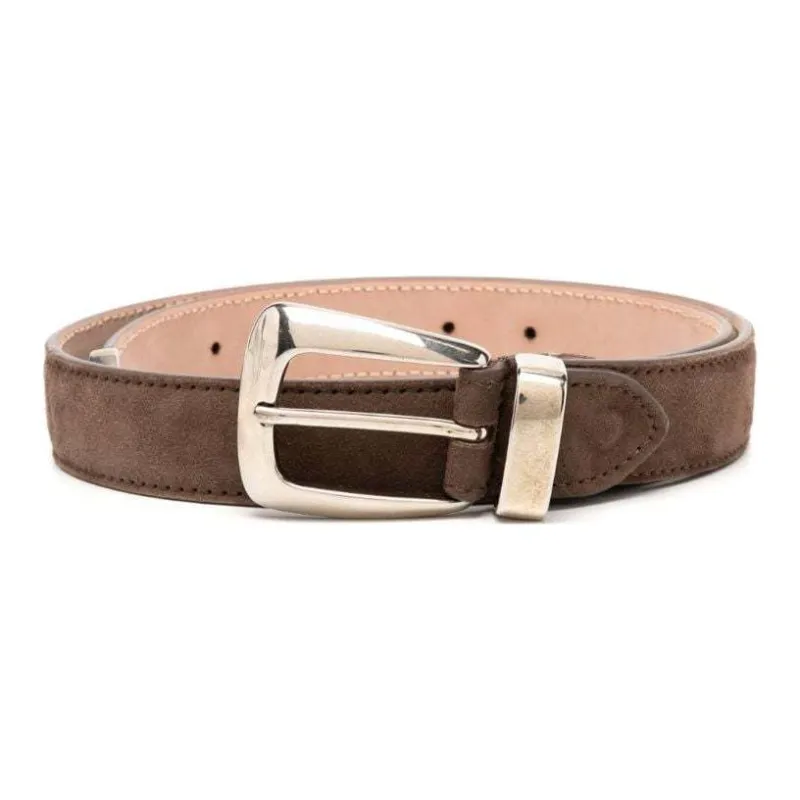 KHAITE Benny Suede Belt-1