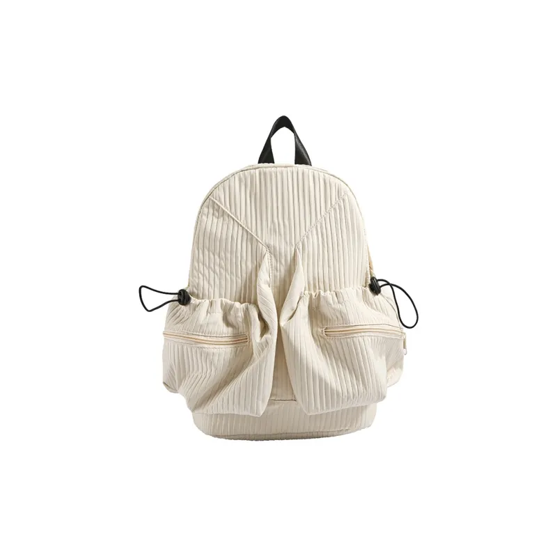 NIGEER Fabric Backpack Regular Unisex Blue/Red/White-3