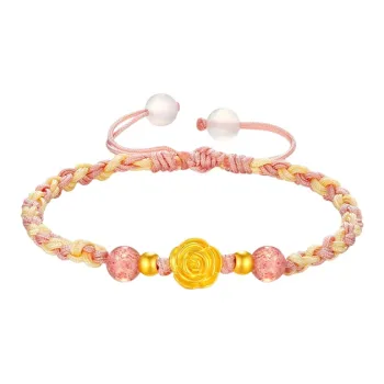 yuanyanghuangjin Gold Bracelet Women's