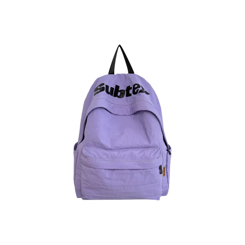 KAMLUI Nylon Fabric Backpacks Backpack Regular Unisex Black-20