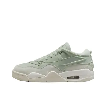 Jordan Anti Slip Wear Resistant Low Top Vintage Basketball Shoes Women's Light Green
