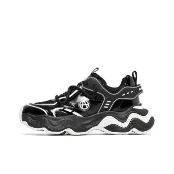 Acupuncture Low Top Chunky Sneakers Men's Black