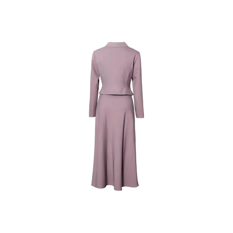 ROEYSHOUSE Skirt Set Women's Purple Pink-1