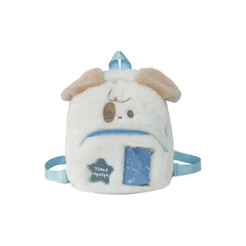CORE BIRD Fleece Backpack Regular Women's Pink/Sky Blue