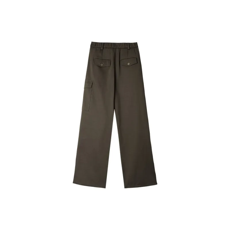 THE SEA LIFE Cargo Pants Women's Plain Qi-1