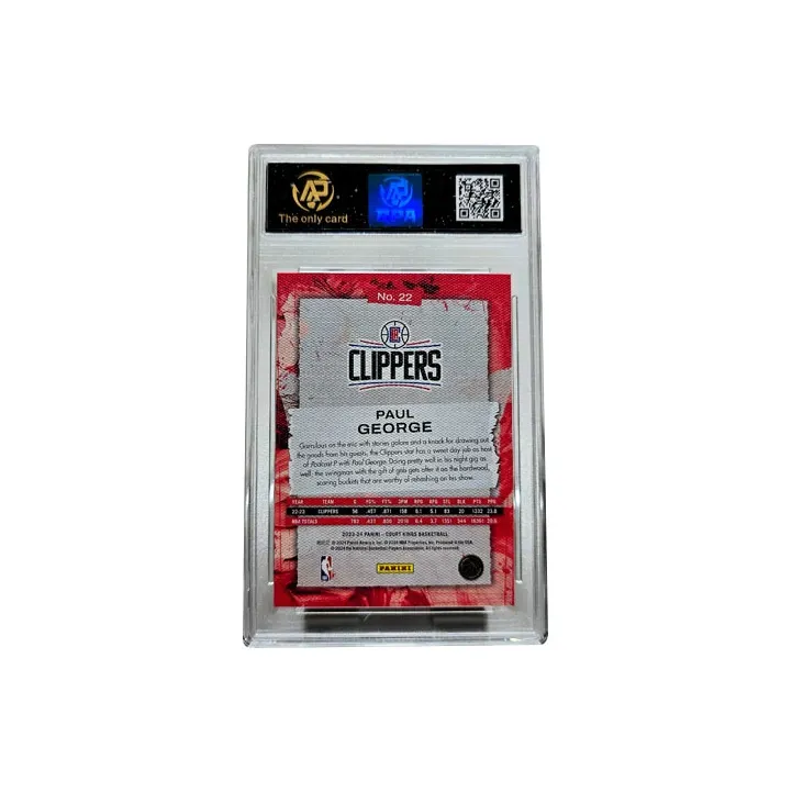 PANINI Paul George Star Card, High End Oil Painting Collection, LAC Clippers Period Layup Selection Graded Cards 1 Pc-1
