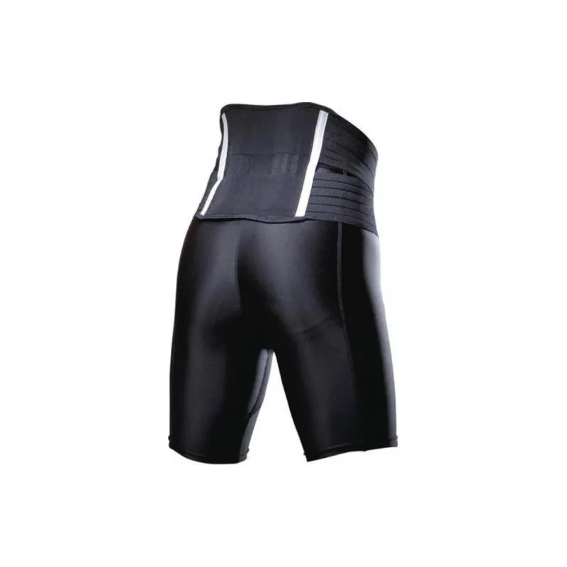 Mizuno Back Support Braces Golf Protective Black Nylon Elastane Men's-1