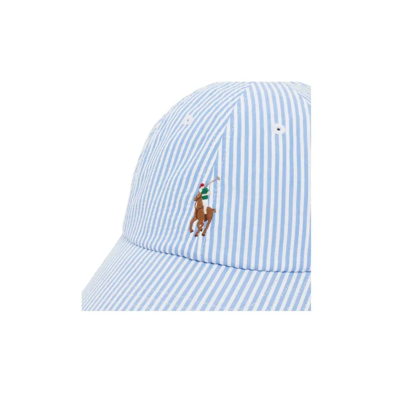 Polo Ralph Lauren Striped Seersucker Cap-4