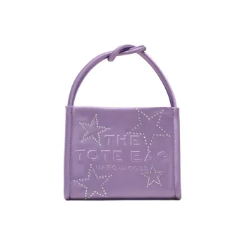 MARC JACOBS Silk Tote Bag, Shopping Bag, Handbag Mini Women's Lilac