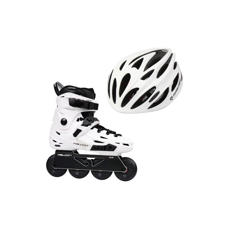 FLYING EAGLE Inline Skates Outdoor Square Unisex Black White-4