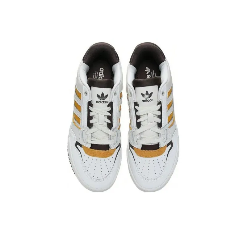 Adidas Originals Drop Step 2.0 Anti Slip And Wear Resistant Breathable Low Top Skateboard Shoes Unisex Ecru-2