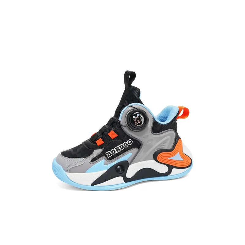 BOBDOG Slip Resistant Anti Kick Lightweight Cushioning Children's Basketball Shoes Kids'-1