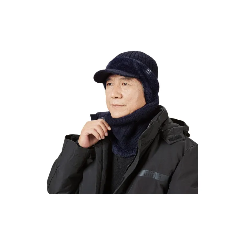 H YXIANG Sheep Wool Beanies Men's-11