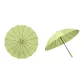 Straight Rod 16-Rib Leather Controller-Matcha Green
