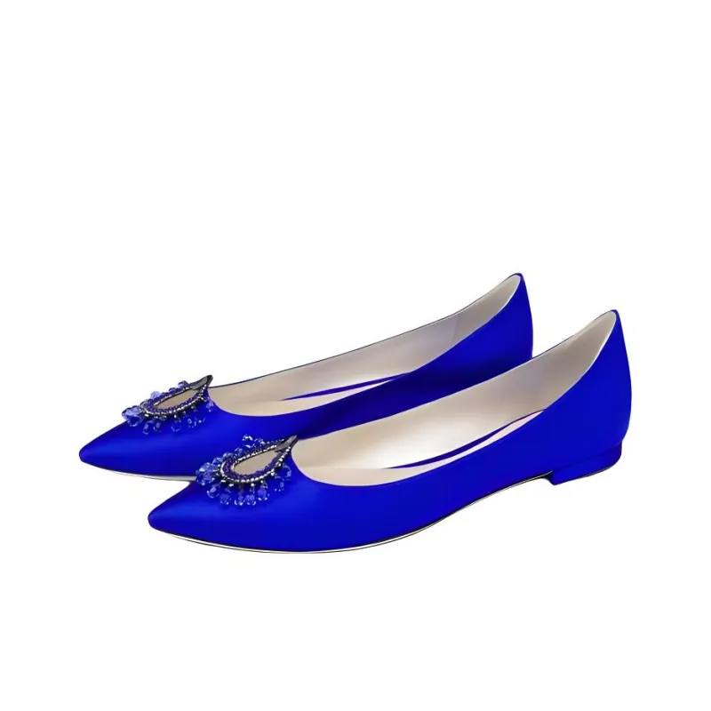 RENE CAOVILLA Chantel Women's Casual Shoes Women's Blue-3