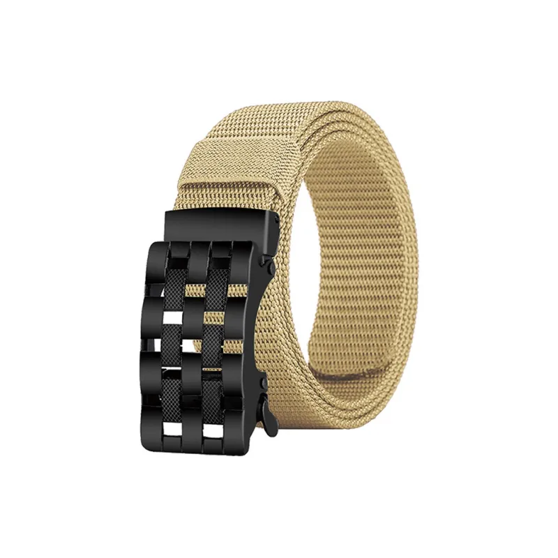 JONNY MOORE Canvas/Plastic Leather Belts Men's 3.8cm-5