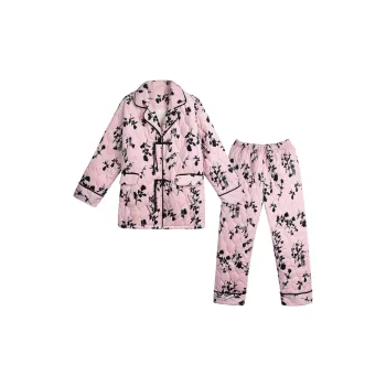 IIZZINI Pajama Set Women's Peach Pink