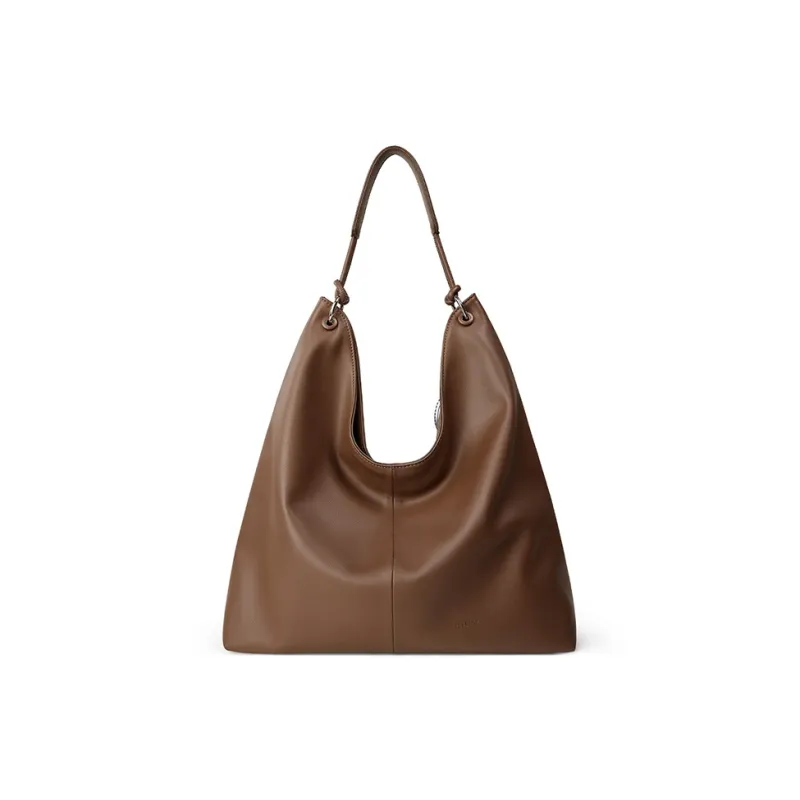 Teenmix Synthetic Leather Tote Bag, Shopping Bag, Crossbody Bag, Shoulder Bag Regular Women's Brown/Caramel/Black-1